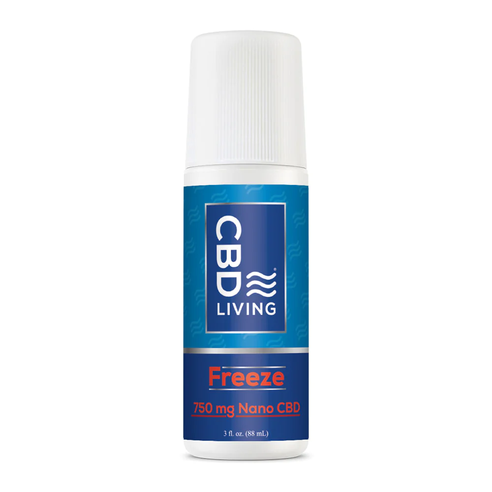 CBD Living 750mg Freeze Roller | Heal Tree CBD